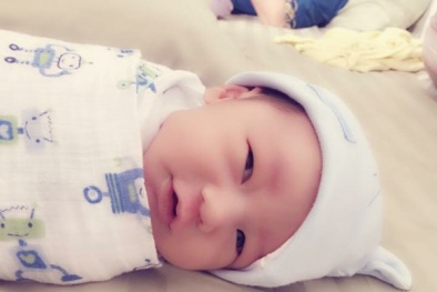 Lê Hoàng nhóm The Men công khai hình ảnh con trai đầu lòng