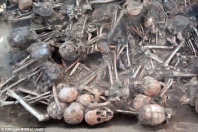 Trung Quốc: Phát hiện ngôi nhà chứa 97 bộ hài cốt 5.000 năm