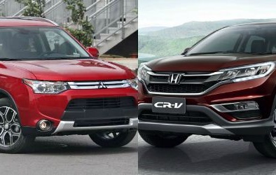 Mitsubishi Outlander và Honda CR-V: Chiến binh đầy triển vọng dòng SUV