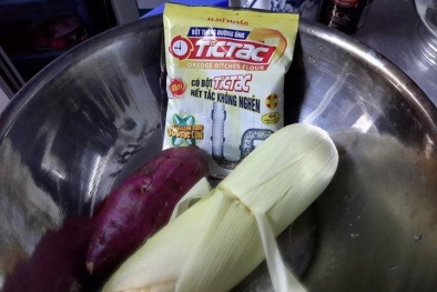 Nghẹn lòng kêu oan với tin đồn luộc ngô bằng… bột thông cống