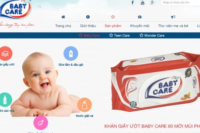 Khăn ướt Babicare của Công ty Việt Úc đã vi phạm quy định về nhãn mác?