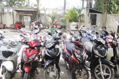 Đánh sập đường dây tiêu thụ xe gắn máy gian, trộm cắp quy mô ở TP.HCM