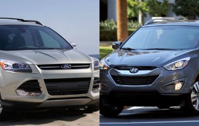 Hyundai Tucson mạnh mẽ đối đầu ‘ông lớn’ Ford Escape