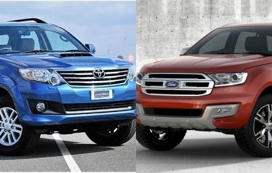 Ford Everest và Toyota Fortuner: Dẫn đầu khả năng vượt địa hình xấu