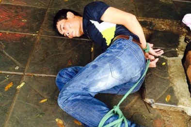Cái kết bất ngờ của tên trộm xe máy ra tay khi trời đang mưa bão