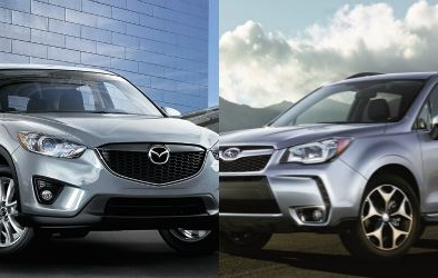Cuộc đối đầu cân sức giữa Mazda CX-5 và Subaru Forester 