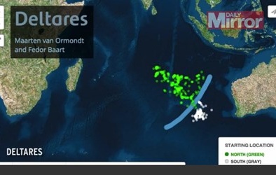 Mảnh vỡ máy bay MH370 có thể trôi dạt như thế nào?