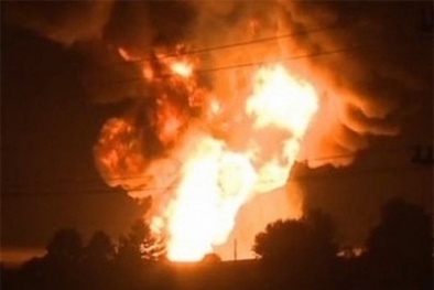 Thổ Nhĩ Kỹ: Nổ đường ống dẫn khí đốt gây cháy lớn