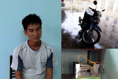 Nghiện ma túy nặng, trộm luôn cả xe máy của bạn