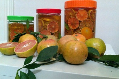 Cách ngâm chanh đào mật ong trị bệnh, tiêu độc