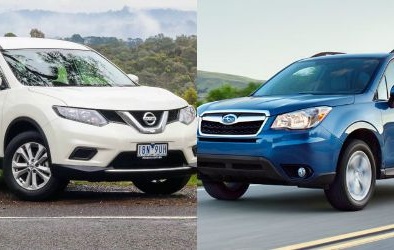 Subaru Forester và Nissan X-Trail cạnh tranh gay gắt trong dòng SUV 
