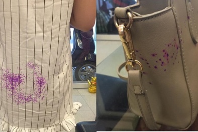 Cảnh giác trò lố: Vảy mực vào quần áo người đi đường