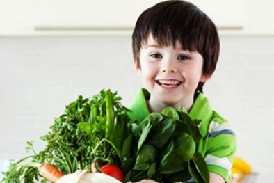 Ăn nhiều rau xanh từ nhỏ giúp trẻ ít kén ăn hơn