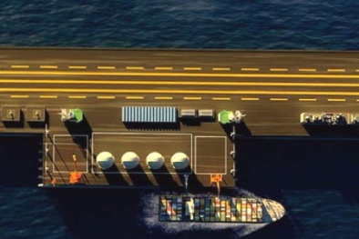 Trung Quốc âm mưu xây đảo nổi khổng lồ khống chế cục diện Biển Đông