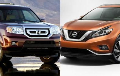Nissan Murano và Honda Pilot: SUV sở hữu lượng fan hùng hậu
