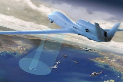 Cận cảnh sức mạnh dàn máy bay không người lái Mỹ đưa tới Biển Đông