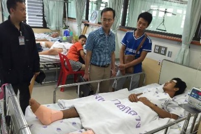 Một người Việt Nam bị thương nhẹ trong vụ nổ bom ở Bangkok