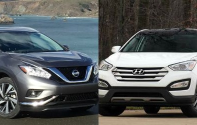 Nissan Murano và Hyundai Santa Fe khuấy động thị trường SUV 