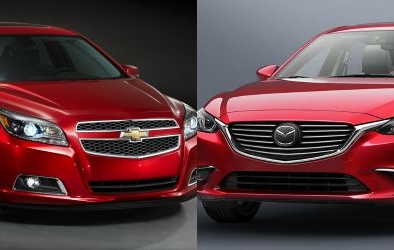 Chevrolet Malibu đối đầu Mazda6 trong phân khúc sedan hạng trung