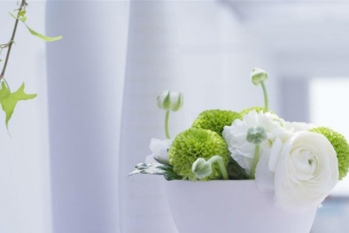 Vận dụng phong thủy hoa tươi 'hút' tài lộc vào nhà 