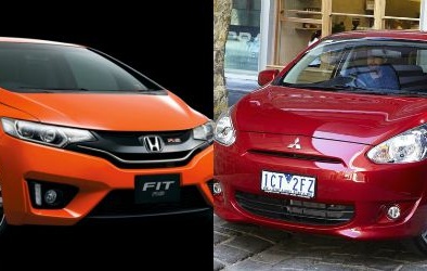 Honda Fit và Mitsubishi Mirage: Ứng viên sáng giá dòng xe nhỏ