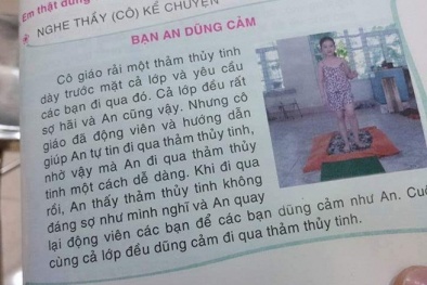 Sách ‘dạy trẻ đi trên thủy tinh’ bị thu hồi gấp