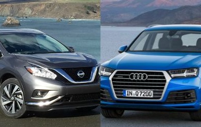 Audi Q7 và Nissan Murano đọ đẳng cấp quốc tế