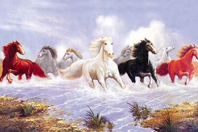 Treo tranh Mã Đáo Thành Công đúng hướng 'vượng' tài