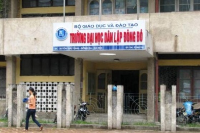 Tốt nghiệp Đại học dân lập Đông Đô nhưng không được thi cao học