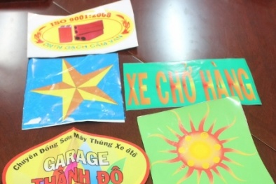 Bắt nghi can cầm đầu đường dây buôn bán logo ‘xe vua’