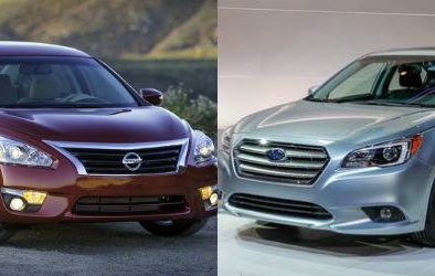 Nissan Altima đọ độ tiết kiệm nhiên liệu với Subaru Legacy 