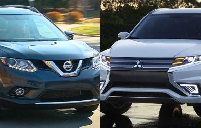 Nissan Rogue và Mitsubishi Outlander: Đại diện sáng giá dòng crossover