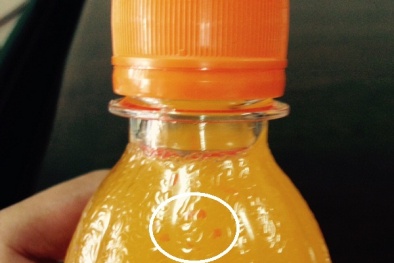 Nước cam có tép của Coca-Cola 'thiếu' an toàn vệ sinh thực phẩm?