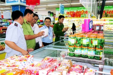 Phát hiện hàng loạt sai phạm trong kinh doanh hàng đóng gói sẵn