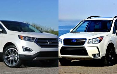 Ford Edge và Subaru Forester ‘chạy đua’ trong phân khúc SUV 7 chỗ