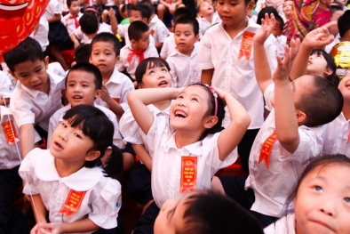 Sáng nay đồng loạt khai giảng trên cả nước