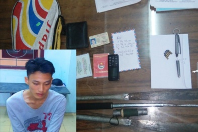 Làm rõ hành vi mang ‘súng bút’ và dao đi dạo phố của nam thanh niên Thanh Hóa