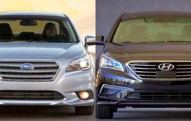Subaru Legacy và Hyundai Sonata: Lựa chọn tuyệt vời cho người yêu sedan