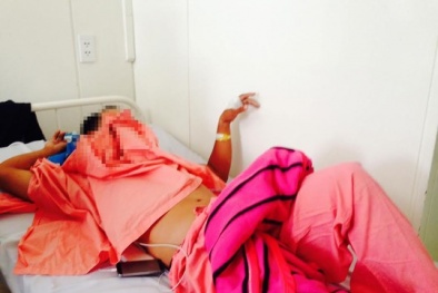 Thanh niên manh động rút dao đâm CSGT vì bị bắt dừng xe