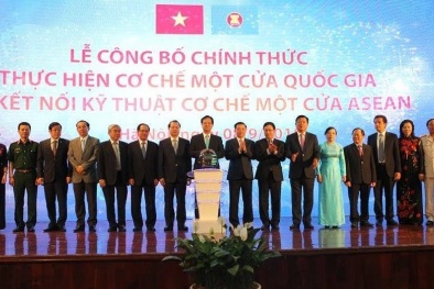 Thủ tướng ấn nút khơi thông kết nối cơ chế một cửa ASEAN
