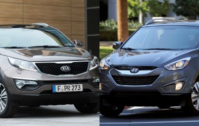 Hyundai Tucson đối đầu với ‘người anh em’ Kia Sportage