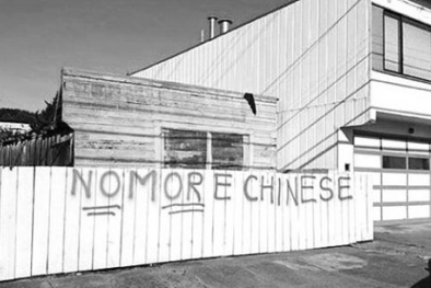 Liên tục xuất hiện những bức tranh tường kỳ thị người Trung Quốc ở Mỹ