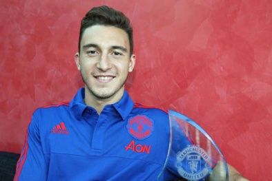 Darmian và Depay có danh hiệu đầu tiên ở Man United