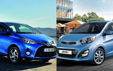 Đọ xe mini giá hấp dẫn Toyota Yaris và Kia Picanto