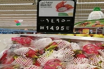 Thanh long Việt Nam hấp dẫn thị trường Dubai