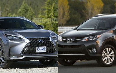 Lexus NX và Toyota RAV4 cạnh tranh khốc liệt trong phân khúc crossover