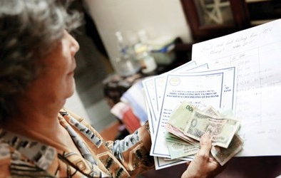 Hai phương án tăng lương hưu từ năm 2016