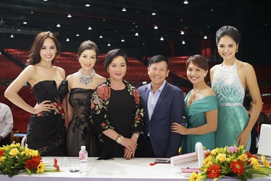 Mai Phương Thúy gợi cảm đi chấm thi Hoa hậu Hoàn vũ