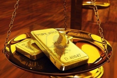 Giá vàng hôm nay 17/9/2015 bất ngờ đạt đỉnh gần 1 tháng