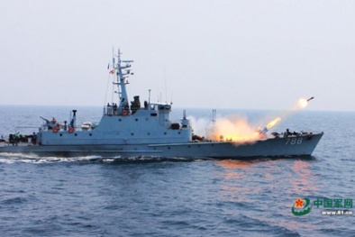 Trung Quốc bí mật diễn tập quy mô lớn trên Biển Đông